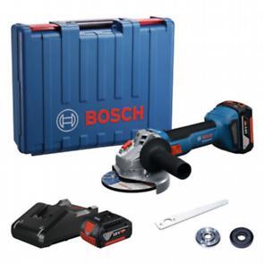 Bosch Professional Akumulatorska ugaona brusilica GWS 18V-8 125mm 2x4.0Ah + GAL 1840 kofer  06019N9020