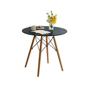 Trpezarijski sto-okrugli Skandi crni 90cm
 25-KS001