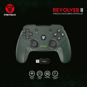 Joypad wireless Fantech WGP12 Revolver II zeleni
