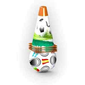 Igračka Dema Stil lopta sa 4 čunja mala