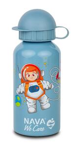 Nava aluminijumska boca za vodu "we care" plava 400ml