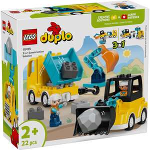 LEGO 3 u 1 Građevinska vozila 10475