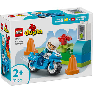 LEGO Plavi policijski motocikl 10471