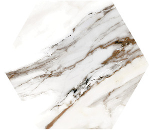 Zidne i podne pločice CALACATTA GOLD HEX 20x24