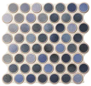 Zidne i podne pločice DAKHLA AZURE CIRCLE 30,9x30,9