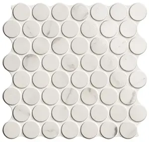 Zidne i podne pločice CIRCLE GLOSSY CALACATTA 30,9x30,9