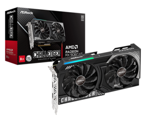 Grafička karta ASrock RX 9060 XT Challenger 8GB/GDDR6/128bit/crna, RX9060XT CL 8GO