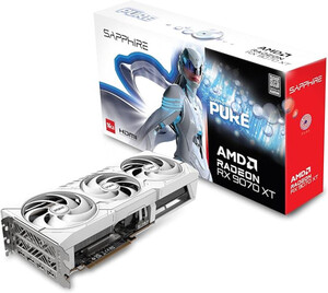 Grafička karta Sapphire Radeon RX 9070 XT PURE 16GB 2x HDMI/2x DP/11348-02-20G