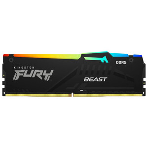 Kingston RAM Memorija DIMM DDR5 64GB (2x32GB) 6000MHz KF560C36BBEAK2-64 Fury Beast RGB