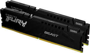 Kingston RAM Memorija DDR5 32GB (2x16GB) 5200MHz FURY Beast Black KF552C40BBK2-32