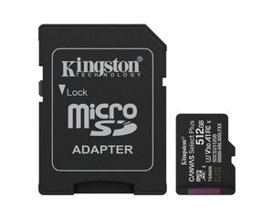 Memorijska kartica KINGSTON U1 V10 SDXC 512GB Canvas Select Plus G3 150R SDCS3/512GB + adapter