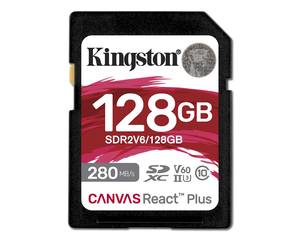 Memorijska kartica KINGSTON SDR2V6/128GB 128GB SDXC UHS-II 280R/150W U3 V60
