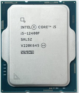 Procesor s1700 INTEL Core i5-12400F 6-cores 2.5GHz Tray
