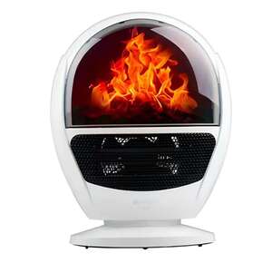 RAF R.1600 mini keramička grejalica sa efektom kamina bela