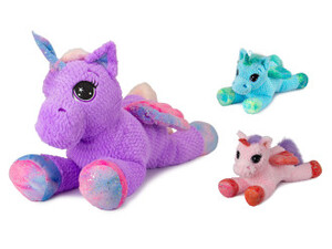 Jednorog leži pliš 75cm sa krilima