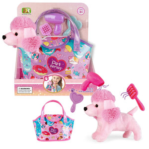 Plišana kuca u torbici