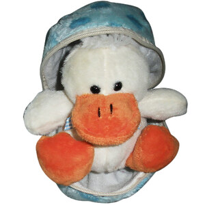 Plišano pače u jajetu 15cm