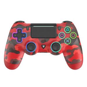 Spawn PlayPro 4 Wireless Controller Red Camo - PS4/PS3/PC/Android/IOS/SD