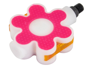 Pedala dečja pvc roza cvetić 1/2”uži navoj 78 x 95 x 27 mm 3193241