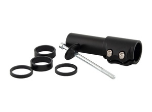 Adapter lule a-head 28,6 50-100mm alu mat crni za montažu decijih sedišta 3832105