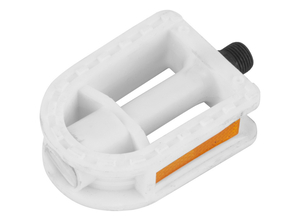 Pedala dečja pvc bela bez ležaja 9/16” širi navoj 92 x 55 mm 3802203