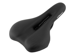 Sedlo mtb crno sa sivim natpisom 3701202