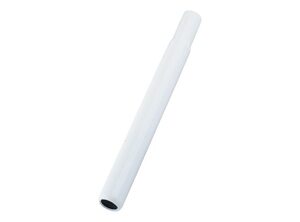 Cev sedišta  metal kraća 25.4 x 250 mm bela 3704029