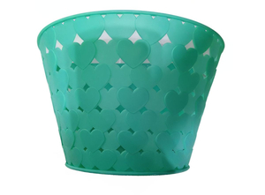 Korpa prednja za decije bicikle u obliku srca tirkiz ys9423 2020 3196108