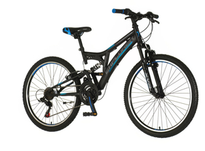 Bicikl explorer thunder 24" crno plavi 1241019