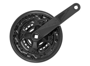 Srednji pogon mtb crni 42/34/24 t wheeltop 3600112