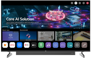 VOX LED TV 50" 50WSB684U, 4K Ultra HD, SmartTV, WebOS, DVB-T2/C/S2, Frameless, HLG, HDR, Bluethoot, PVR