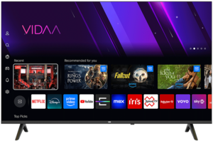 VOX LED TV 43" 43QVU684, 4K Ultra HD, VIDAA SMART TV, DVB-T2/C/S2, Miracast, Dolby Audio