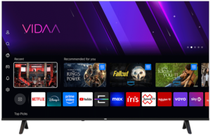 VOX LED TV 55" 55VYU684, VIDAA SMART TV, DVB-T2/C/S2, Miracast, Dolby Audio