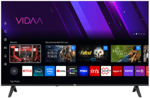 VOX LED TV 50" 50QVU684, 4K Ultra HD, VIDAA SMART TV, DVB-T2/C/S2, Miracast, Dolby Audio