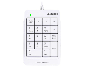A4 TECH FK13P FSTYLER Numerička USB bela tastatura