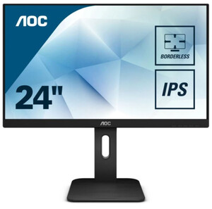 Monitor 23,8 AOC 24P1, PRO IPS 1920x1080, 60Hz, 5ms, HDMI, VGA, DP, USB