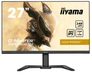 Monitor 27 Iiyama GB2790QSU-B5, IPS 2560x1440, 240Hz, 1ms, HDMI, DP, USB, zvučnici