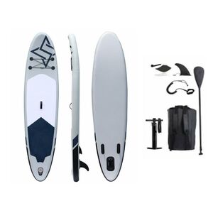 SUP daska na naduvavanje 365*81*15cm - siva R0214