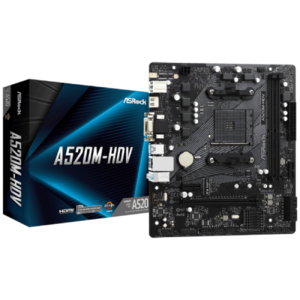 Matična ploča AM4 ASRock A520M-HDV 90-MXBE50-A0UAYZÂ Â Â 