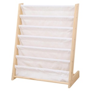 KINDER HOME Drveni dečiji organizator sa policama za igračke i knjige - PSI