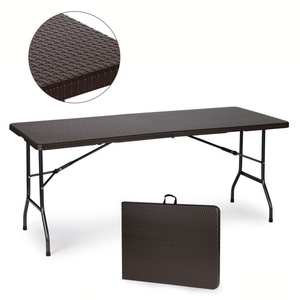 ModernHome Sklopivi sto za proslave 180 cm Rattan Style RZK-180B