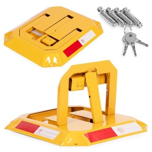 ModernHome Parking barijera 30 cm sklopiva sa kljucem i reflektujucom trakom with Key and Reflective Stripes DNPL-007