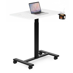ModernHome Mobilni podesivi sto 70x48 cm Laptop sto sa podesavanjem visine 71.5–112 cm White JNI-PN01-1-1