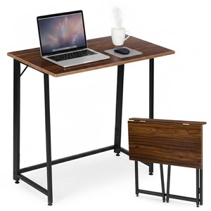 ModernHome Sklopivi sto za kompijuter 80x45 cm Laptop Table Dark wood TH-FD-15