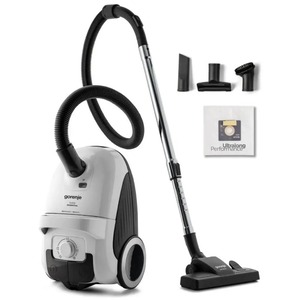 Gorenje usisivač sa kesom VCE 21 G4EW, 750 W, 3 L, beli