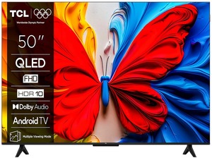 TCL QLED TV 50" 50S5K, FullHD, SmartTV, Google TV, Multiple Viwing Mode, HDR10, Dolby Audio, Slim Dizajn