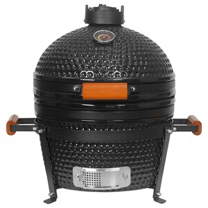 Braai kamado 16" (black) keramički roštilj na ugalj