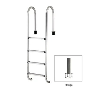 FF Merdevine Uske AISI 304 – FLANŠA – gum step-4 step
 8500