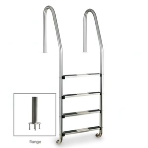 FF Merdevine Standard 4 stepenika AISI 304 gum step Flanša – EKO
 12365