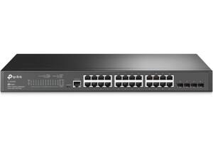 Switch TP-LINK TL-SG3428 Gigabit/24xRJ45/1Gbps/Smart L2+/4x SFP/Rackmount metalno kuciste